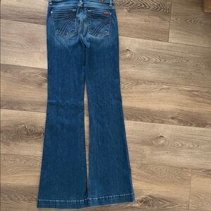 7 for all Mankind jeans- size 26 (dojo flare)
